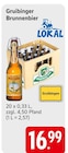 Aktuelles Gruibinger Brunnenbier Angebot bei E center in Filderstadt ab 16,99 €