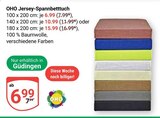 Jersey-Spannbetttuch von OHO für 6,99 € bei GLOBUS im Angebot Jersey-Spannbetttuch von OHO im aktuellen GLOBUS Prospekt