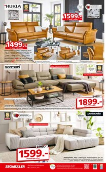 Sofa im Segmüller Prospekt "SEGMÜLLER Highlight Angebote" mit 30 Seiten (Heidelberg)