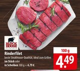 Rinderfilet Angebote von Block House bei famila Nordost Stralsund für 4,49 €