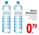 Mineralwasser im EDEKA Prospekt Mineralwasser von Vöslauer im aktuellen EDEKA Prospekt für 0,79 €