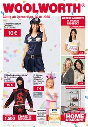 Fasching Angebot im aktuellen Woolworth Prospekt auf Seite 1