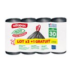 Lot de 15 sacs poubelle 30L - ALFAPAC en promo chez Carrefour Créteil à 8,75 €