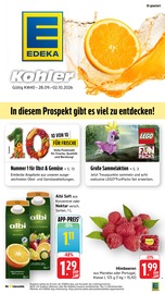 E center Supermarkt Prospekt der aktuellen Woche mit 61 Seiten, gültig von 28.09.2026 bis 02.10.2026, in Sasbach und Umgebung Aktueller E center Supermarkt Prospekt in Sasbach und Umgebung, "Aktuelle Angebote" mit 61 Seiten, 28.09.2026 - 02.10.2026