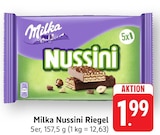 Nussini Riegel Angebote von Milka bei EDEKA Frankenthal für 1,99 €