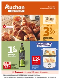 Prospectus Supermarchés de Auchan Supermarché à Sermersheim: "Auchan supermarché", 12 pages, 14/05/2024 - 19/05/2024