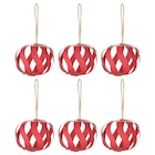 Baumschmuck Kugel Papier/rot Angebote von VINTERFINT bei IKEA Hemer für 0,99 €