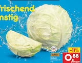 Netto Marken-Discount Suhl - Weißkohl Angebot im Prospekt Weißkohl bei Netto Marken-Discount im Suhl Prospekt für 0,88 €