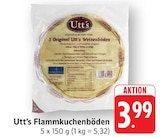 Flammkuchenböden Angebote von Utt's bei EDEKA Baden-Baden für 3,99 €