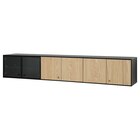 Wandregal schwarz/Eichenfurnier von BOASTAD im aktuellen IKEA Prospekt für 249,00 €