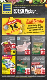 EDEKA Prospekt für Oelsnitz: "Wir lieben Lebensmittel!", 26 Seiten, 22.04.2024 - 27.04.2024