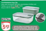 Frischhaltedose Easy Clip 450 ml bei GLOBUS im Prospekt "" für 5,49 €