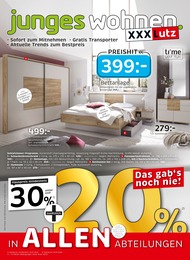 XXXLutz Möbelhäuser Prospekt "junges wohnen" für Alzey, 20 Seiten, 02.01.2023 - 29.01.2023 XXXLutz Möbelhäuser Prospekt "junges wohnen" für Alzey, 20 Seiten, 02.01.2023 - 29.01.2023