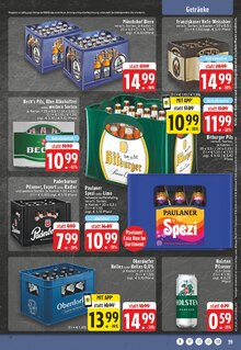 Bier im aktuellen EDEKA Prospekt (Detmold) Bier im EDEKA Prospekt "Aktuelle Angebote" mit 28 Seiten (Detmold)