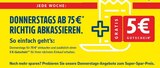5€-Gutschein im aktuellen E center Prospekt