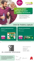 mea - meine apotheke Prospekt für Düsseldorf mit 4 Seiten mea - meine apotheke Prospekt für Düsseldorf: "Unsere September-Angebote", 4 Seiten, 01.09.2025 - 30.09.2025