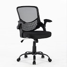 Fauteuil de bureau OSCAR - noir - CIDDECO à 59,99 € dans le catalogue Bureau Vallée