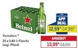 Bier von Heineken im aktuellen METRO Prospekt für 14,98 €