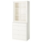 Aufbewahrung mit Schubladen elfenbeinweiß/Glas Angebote von TONSTAD bei IKEA Ravensburg für 328,00 €