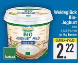 Aktuelles Bio-Joghurt mild 1,8% Fett Angebot bei EDEKA in Ingolstadt ab 2,22 €