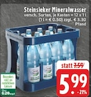 EDEKA - Steinsieker Mineralwasser Angebot im Prospekt Steinsieker Mineralwasser bei EDEKA im Prospekt "" für 5,99 €