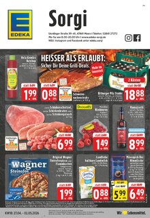 Grillfleisch im EDEKA Prospekt "Aktuelle Angebote" mit 24 Seiten (Moers)
