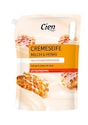 Cremeseife Nachfüllbeutel Milch und Honig Angebote von Cien bei Lidl Lüneburg für 1,69 €