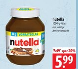 Nutella Angebote von Nutella bei famila Nordost Buchholz für 5,99 €