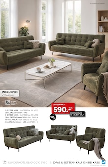 Sitzmöbel im aktuellen Kabs Prospekt (Bottrop) Sitzmöbel im Kabs Prospekt "SOFA TRENDS SPECIAL" mit 32 Seiten (Bottrop)
