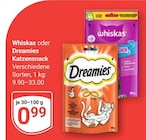 Katzensnack im Angebot bei GLOBUS in Kaiserslautern Katzensnack Angebote von Whiskas bei GLOBUS Kaiserslautern für 0,99 €