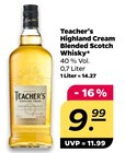 Highland Cream Blended Scotch Whisky von Teacher’s im aktuellen Netto mit dem Scottie Prospekt für 9,99 €