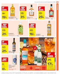 Prix et réduction Whisky dans le prospectus Carrefour en cours Offre Whisky dans le catalogue Carrefour du moment à la page 45