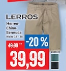 Kaufhaus Stolz Kühlungsborn - Herren-Chino-Bermuda Angebot im Prospekt Herren-Chino-Bermuda bei Kaufhaus Stolz im Kühlungsborn Prospekt für 39,99 €