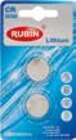 Knopfzellen Angebote von Rubin bei Rossmann Neuss für 1,99 €