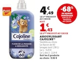 Assouplissant - CAJOLINE dans le catalogue U Express