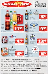 Getränke Oase Prospekt für Kamen mit 1 Seite Getränke Oase Prospekt für Kamen: "Aktuelle Angebote", 1 Seite, 23.02.2026 - 28.02.2026