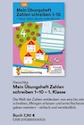 Aktuelle Schulbedarf Angebote bei Thalia in Koblenz Aktuelles Mein Übungsheft Zahlen schreiben 1–10 – 1. Klasse Angebot bei Thalia in Koblenz ab 7,90 €