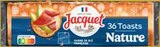 Toasts rond nature - JACQUET en promo chez Intermarché Super Toasts rond nature - JACQUET dans le catalogue Intermarché Super