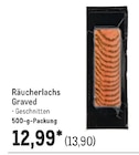 Räucherlachs Graved  im aktuellen METRO Prospekt für 13,90 €