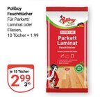 Feuchttücher Angebote von Poliboy bei GLOBUS Koblenz für 2,99 €