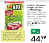 Bio-Rasendünger „Unkraut- und Moos Stopp“ Angebote von COMPO bei BayWa Bau- und Gartenmärkte Maintal für 44,99 €