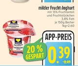 milder Frucht-Joghurt im Angebot bei EDEKA in Straubing milder Frucht-Joghurt Angebote von LIDL bei EDEKA Straubing für 0,39 €