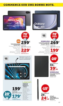 Promo Ecran Ordinateur dans le catalogue Hyper U du moment à la page 87