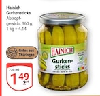 Gurkensticks im Angebot bei GLOBUS in Rostock Gurkensticks Angebote von Hainich bei GLOBUS Rostock für 1,49 €