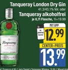 London Dry Gin von Tanqueray im aktuellen EDEKA Prospekt für 12,99 €