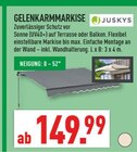 Gelenkarmmarkise im Angebot bei Marktkauf in Wuppertal Gelenkarmmarkise Angebote von Juskys bei Marktkauf Wuppertal für 149,99 €
