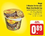 5 Minuten Terrine oder Magic Asia Noodle Cup bei nah und gut im Hahnbach Prospekt für 0,89 €