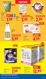 Prix et réduction Kinder Chocolat dans le prospectus Lidl en cours Offre Kinder Chocolat dans le catalogue Lidl du moment à la page 19