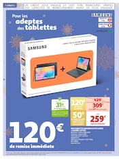 Promos Clavier dans le catalogue "Réveillons Noël : Tout l'électronique à prix magiques" de Auchan Hypermarché à la page 18