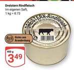 Rindfleisch im Angebot bei GLOBUS in Gera Rindfleisch Angebote von Dreistern bei GLOBUS Gera für 3,49 €